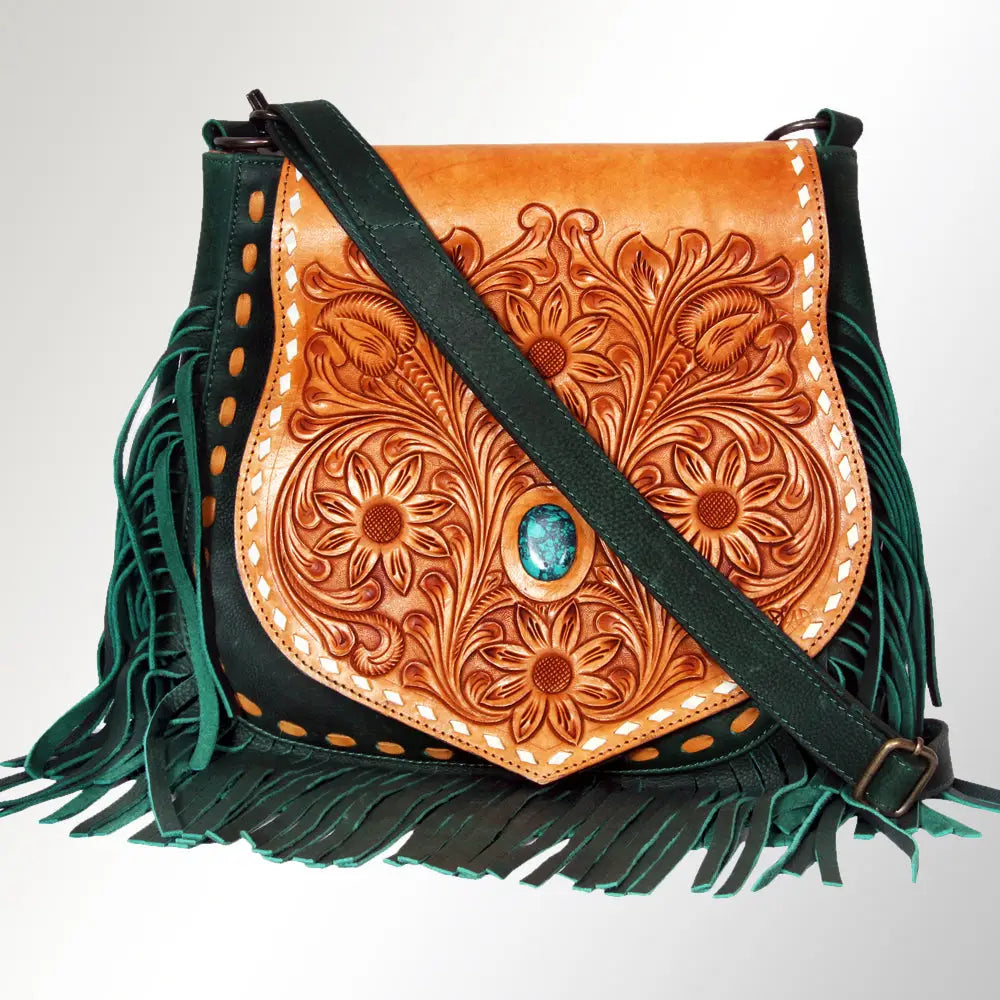 Crossbody Genuine Western Leather