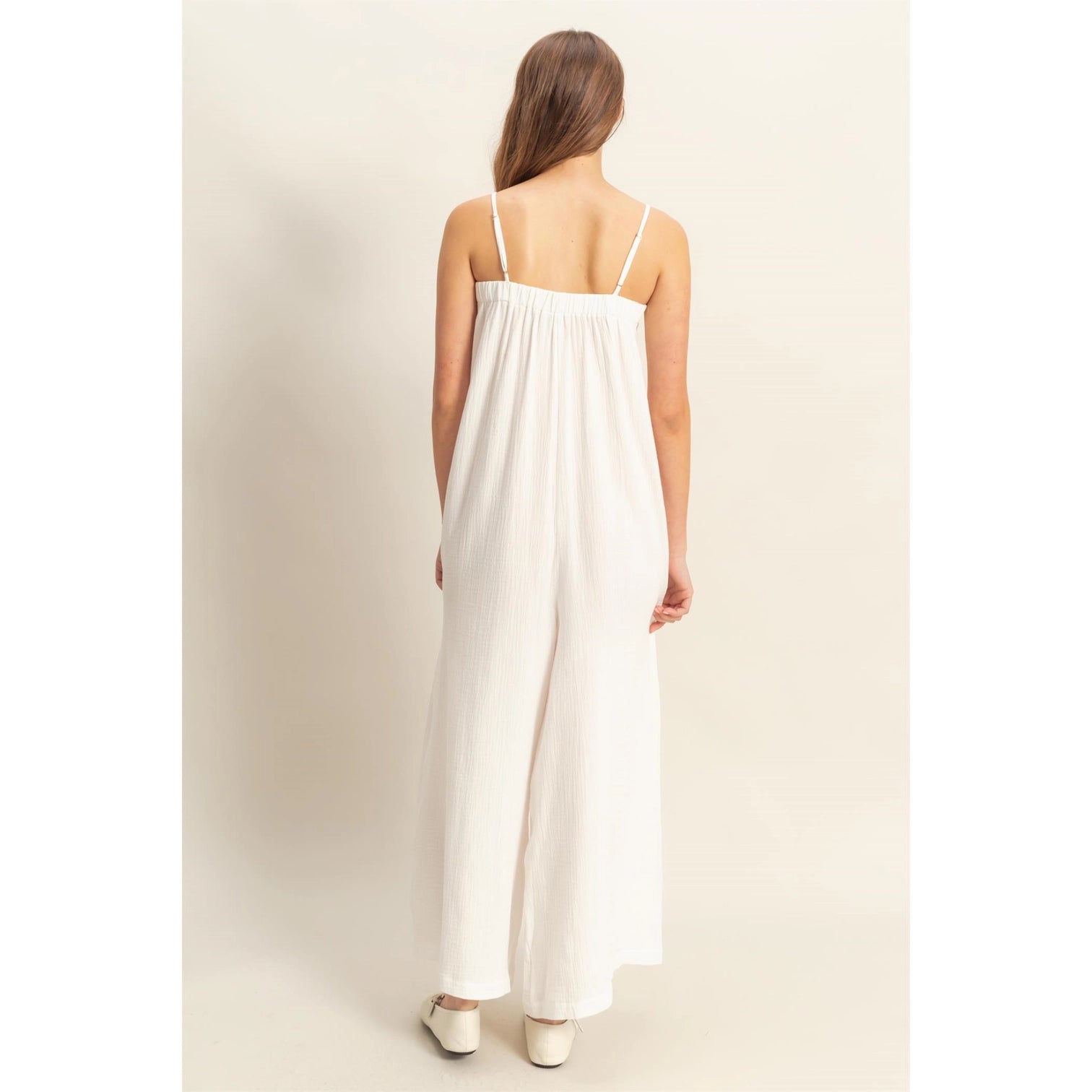 Double Gauze Super Flowy Cami Jumpsuit