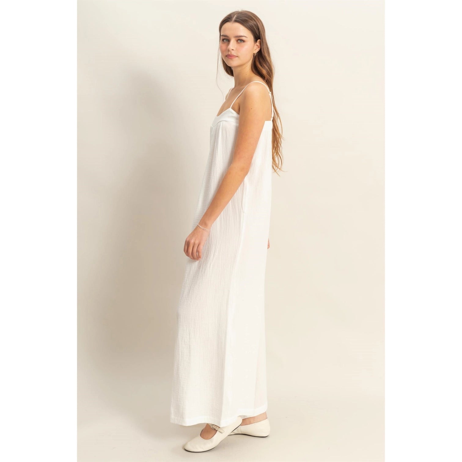 Double Gauze Super Flowy Cami Jumpsuit