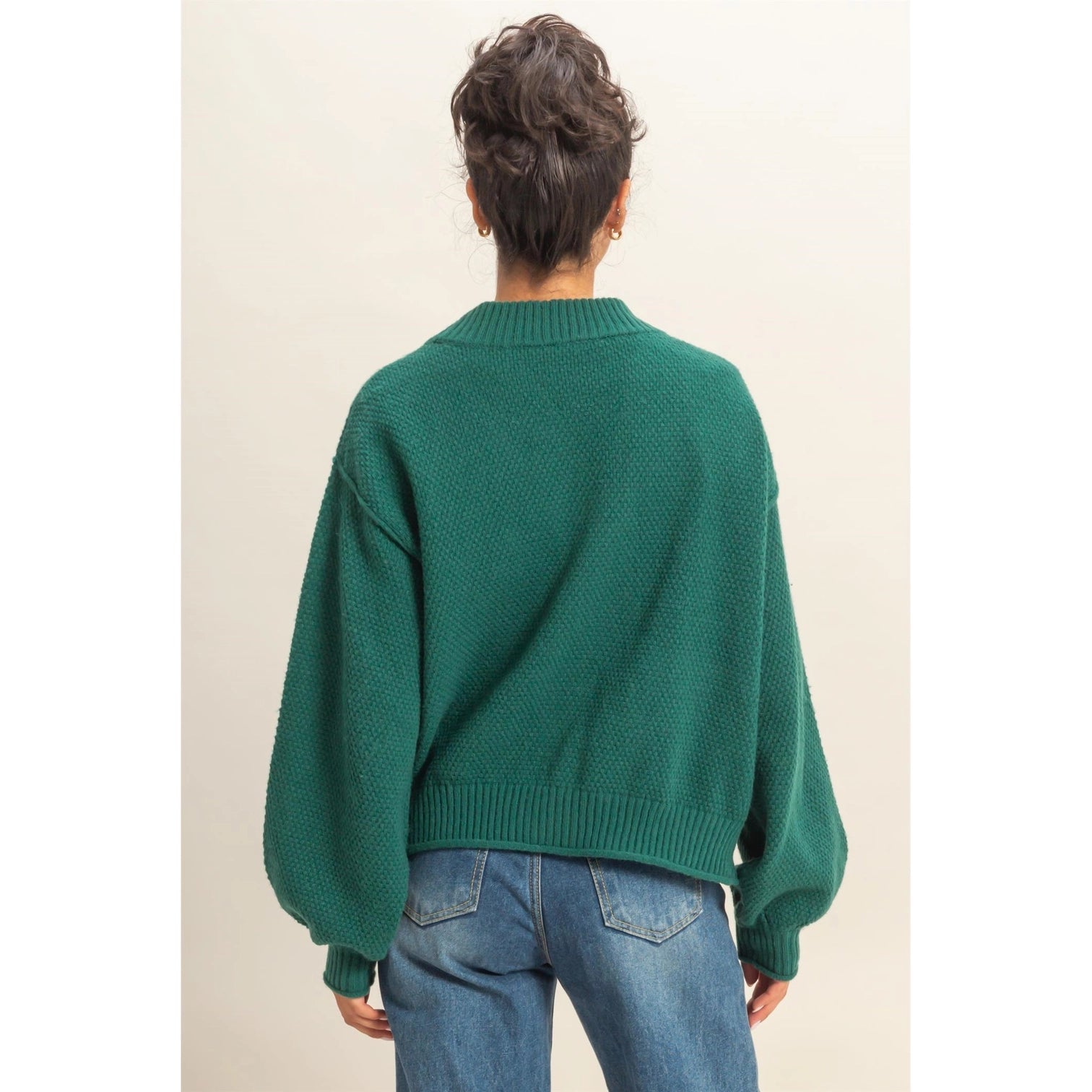 Oversized Knit Cardigan