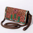 Genuine Leather Floral Cactus