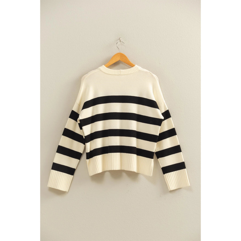 Striped Crewneck Sweater