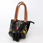 Fringe Full Grain Leather Western Bag