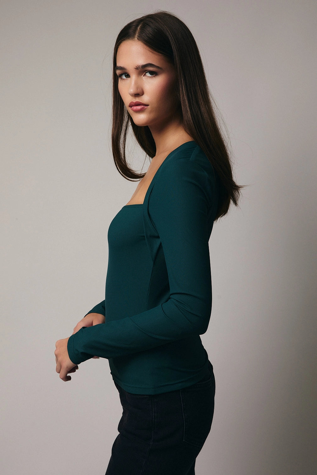 Long Sleeve Shrug Top