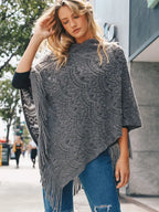 Scallop Lace Poncho