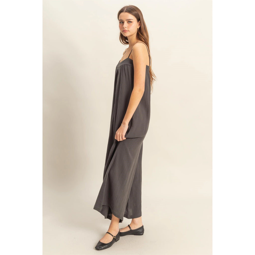 Double Gauze Super Flowy Cami Jumpsuit
