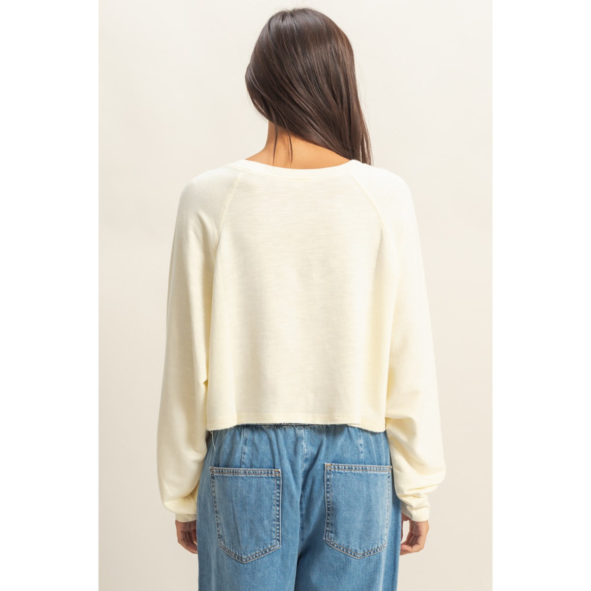 Long Sleeve Round Neck Top