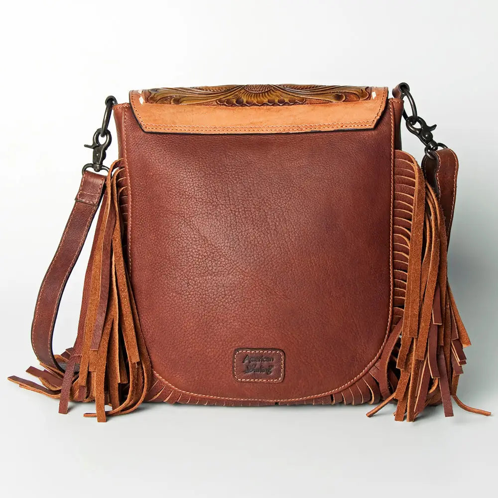 Genuine Leather Sattel Bag