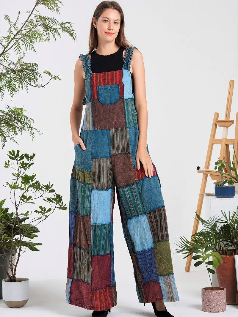 Multi Patch Jumpsuit