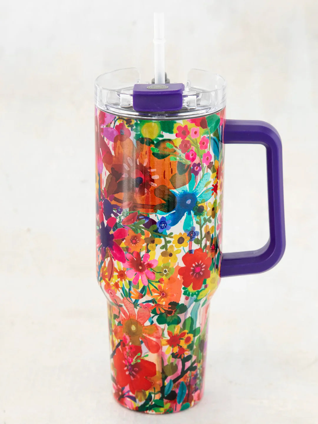 40 oz Floral Tumbler
