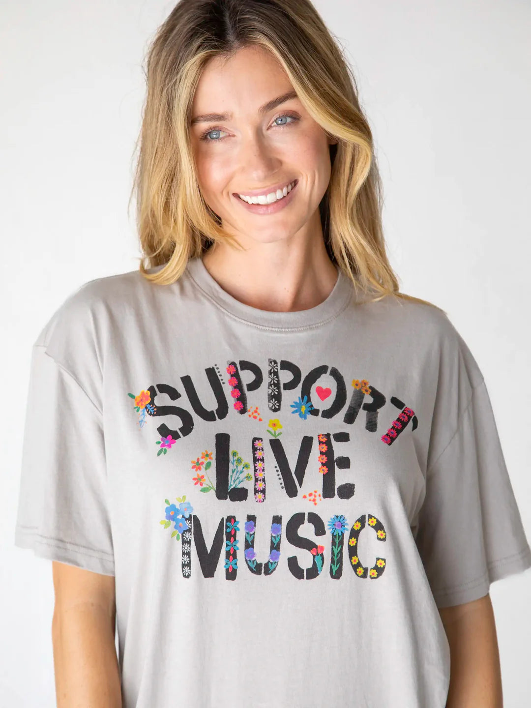 Support Live Music Boyfriend Tee
