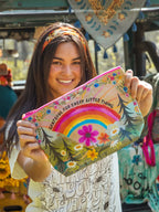 Recycled Zipper Pouch